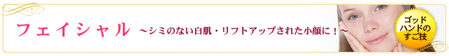 フェイシャル&ボディ